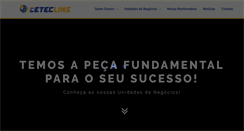 Desktop Screenshot of ceteclins.com.br